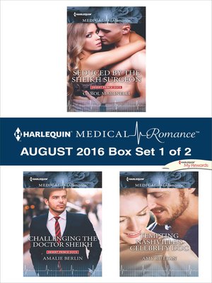 Harlequin Medical Romance August 2016--Box Set 1 of 2 - ebook